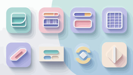 vector icon set