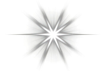 Wall Mural - png an isolated white blink prism light effect background lighting outdoors.