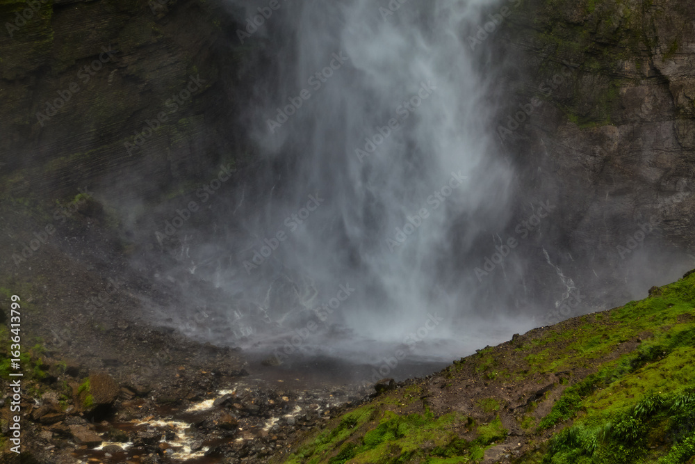 Gocta Waterfalls, one of the tallest waterfalls in the world, located ...