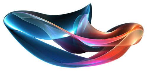 Wall Mural - png shape light technology pattern.