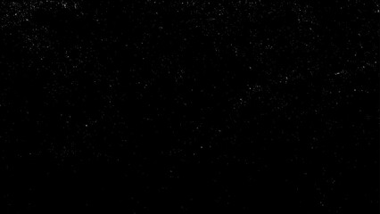 Wall Mural - Abstract grainy texture isolated on black background. Top view. Starry night sky galaxy space background. New year, Christmas and all celebration backgrounds concept.	