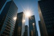 © Oleg - A Symphony of Glass and Steel under the Golden Hour