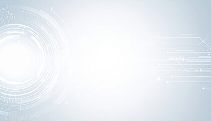 Poster - Exploring digital innovation through abstract technology backgrounds virtual space graphic design minimalistic environment contemporary viewpoint