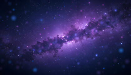 Wall Mural - Starry Night Galaxy Background