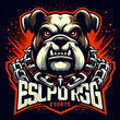© Andri - Angry bulldog e-sports logo