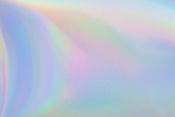 Wall Mural - holographic rainbow foil iridescent texture abstract hologram background