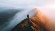 © sungedi - Solitude on a mountain ridge.