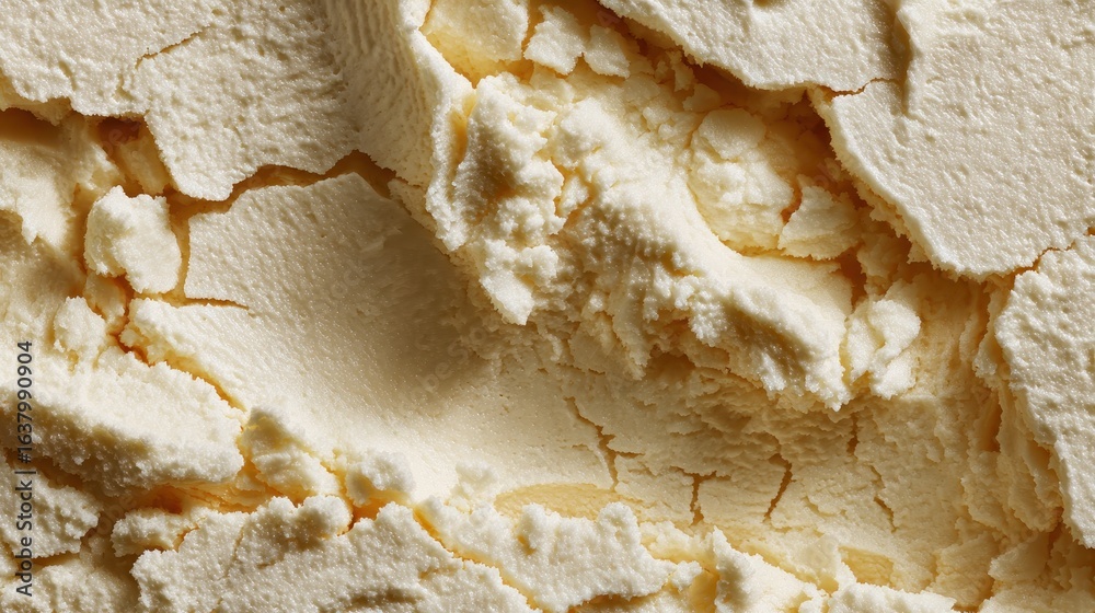 Beautiful photo of closeup view of shea butter s texture. Stock Photo