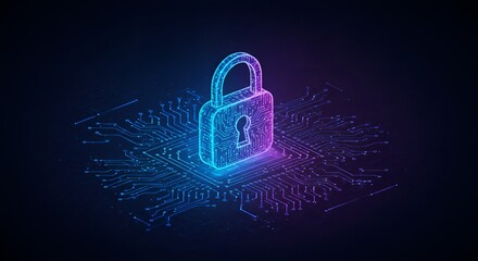 internet security concept with binary code and internet