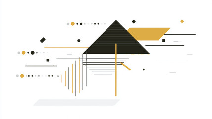Abstract geometric structure design
