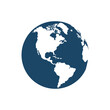 © tarek - Stylized globe showing north and south america