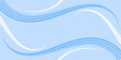 © Anna Lysohor - Abstract background with lines and waves. Event poster. Medium banner size. Vector background for brochure, booklet, flyer. Abstract element for design. Blue color
