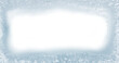 © volff - Beautiful ice frost patterns arranged as frame with out background png file.