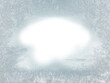 © volff - Beautiful ice frost patterns arranged as frame with out background png file.
