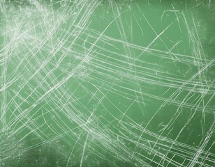 Wall Mural - subtle white scratch texture on light green background minimal abstract distress design for vintage aesthetics ideal for overlay and print use