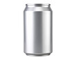 © Toufiqul - A realistic silver aluminum beverage can with a pull tab isolated on transparent background