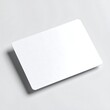 © Timon - Blank white card on light gray