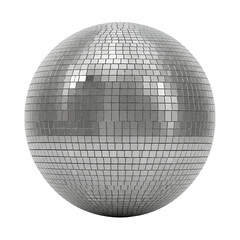 Wall Mural - abstract 3d sphere isolated on transparent background reflective surface