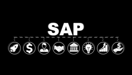 SAP Enterprise Resource Planning (ERP) construction concept module video icons