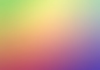 Wall Mural - a clean, modern gradient featuring a seamless and soft transition between multiple bright colors.