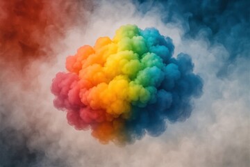 Wall Mural - A Symphony of Colors in Motion