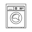 © Roohdesign - Sleek washing machine design, perfect for modern laundry services, promotes cleanliness and efficiency in minimalist style home appliance
