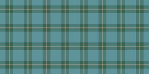 Poster - Serene teal and olive green plaid pattern.  Perfect for textile design, website backgrounds, or crafting projects.  This sophisticated, repeating texture evokes feelings of calm and classic style.
