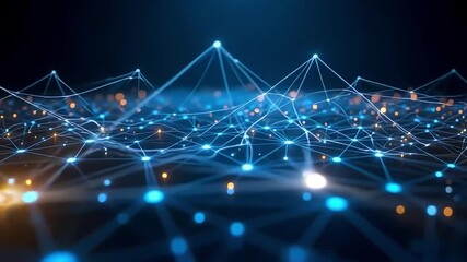 Data network connection technology abstract background digital communication concept