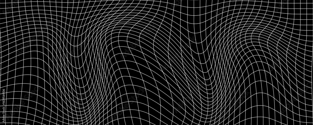 Abstract black and white striped grid background. Geometric pattern ...