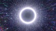 © wahyu bsbt - Abstract glowing ring with radiating lines