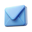 © MDOFF656 - Light Blue 3D Envelope Symbol Isolated mail email isolated on a transparent background