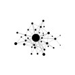 © Shamim - Abstract network of nodes and lines isolated on white background