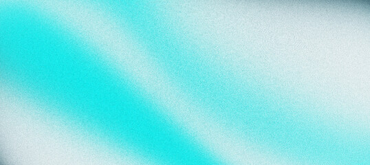 Wall Mural - pastel gradient background in blue and white light abstract grainy noise texture poster banner backd
