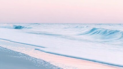 Wall Mural - a person riding a surfboard on top of a sandy beach, perfect for travel or adventure photography
