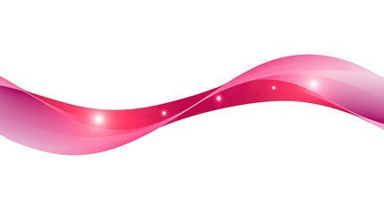 Wall Mural - elegant pink wave design with smooth curves and glowing lights creates modern and dynamic visual eff