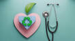 © creative - World Environmental Concepts. Health Care of a Nature go with a Renewable and Eco-friendly Lifestyle