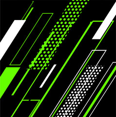 Wall Mural - Abstract angled graphic