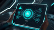 © Mega - AI Core Conceptual Technology Illustration Showcasing Foundational Artificial Intelligence Principles, Neural Network Architecture, Data Processing Pipelines, Machine Learning Algorithms