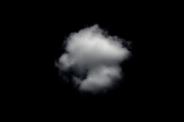 Wall Mural - realistic white cloud fluffy, fog or mist or white smoke for overlay and design effect. isolated on 