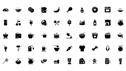 set of icons for web