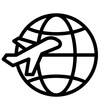 © darwin - flight Line Icon