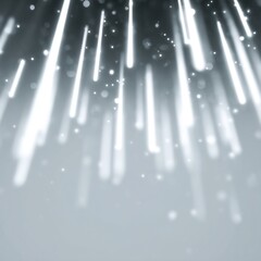 Wall Mural - Abstract falling light streaks