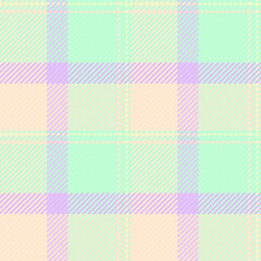 Poster - Pastel plaid pattern, perfect for backgrounds, textile design, or springsummer projects.  Subtle, soft colors create a gentle and calming visual, ideal for branding, websites, or packaging.