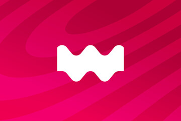 Wall Mural - Letter W or wave logo icon design template elements