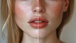 © x - Comparison of Skin Texture Before and After Beauty Treatment