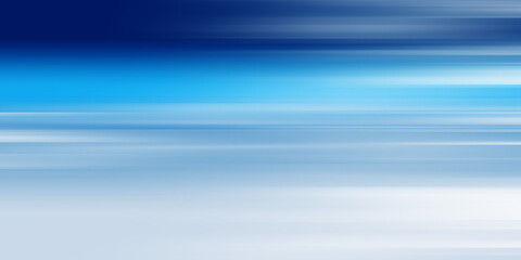 Wall Mural - digitally generated image of blue light and stripes moving fast