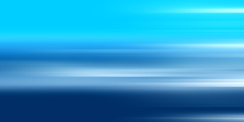 Wall Mural - digitally generated image of blue light and stripes moving fast