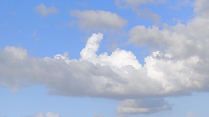 Wall Mural - mix of cumulus and cumulonimbus