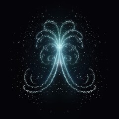 Fireworks astronomy outdoors pattern.