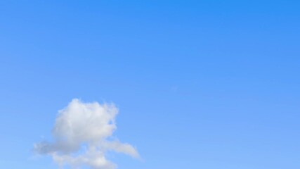 Wall Mural - small cumulus begins to split